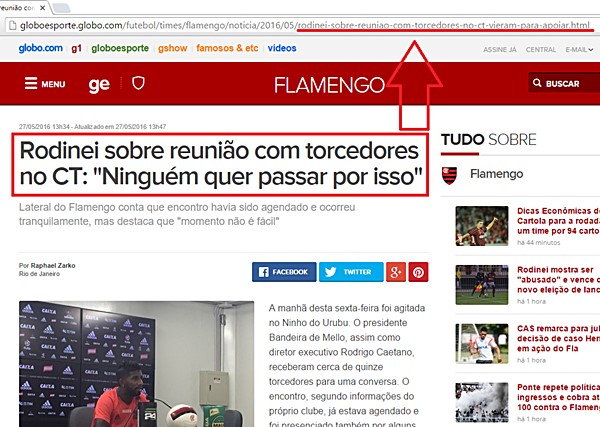 Contra O Flamengo Ge Altera Completamente Mat Ria Flaresenha