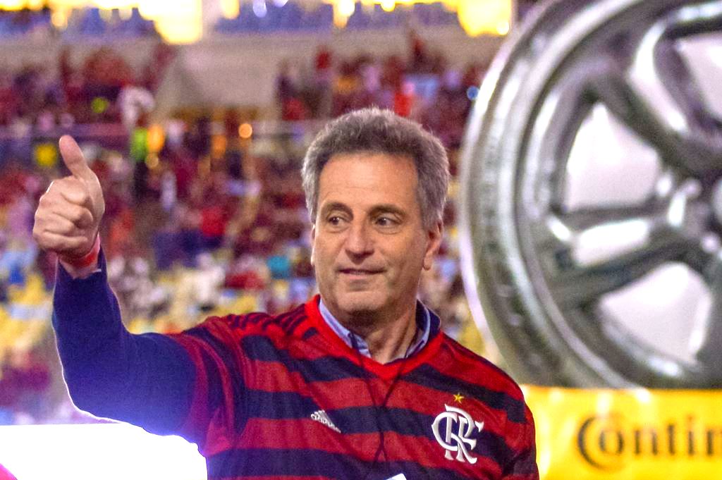 Entrevista presidente do Flamengo sobre estádio próprio