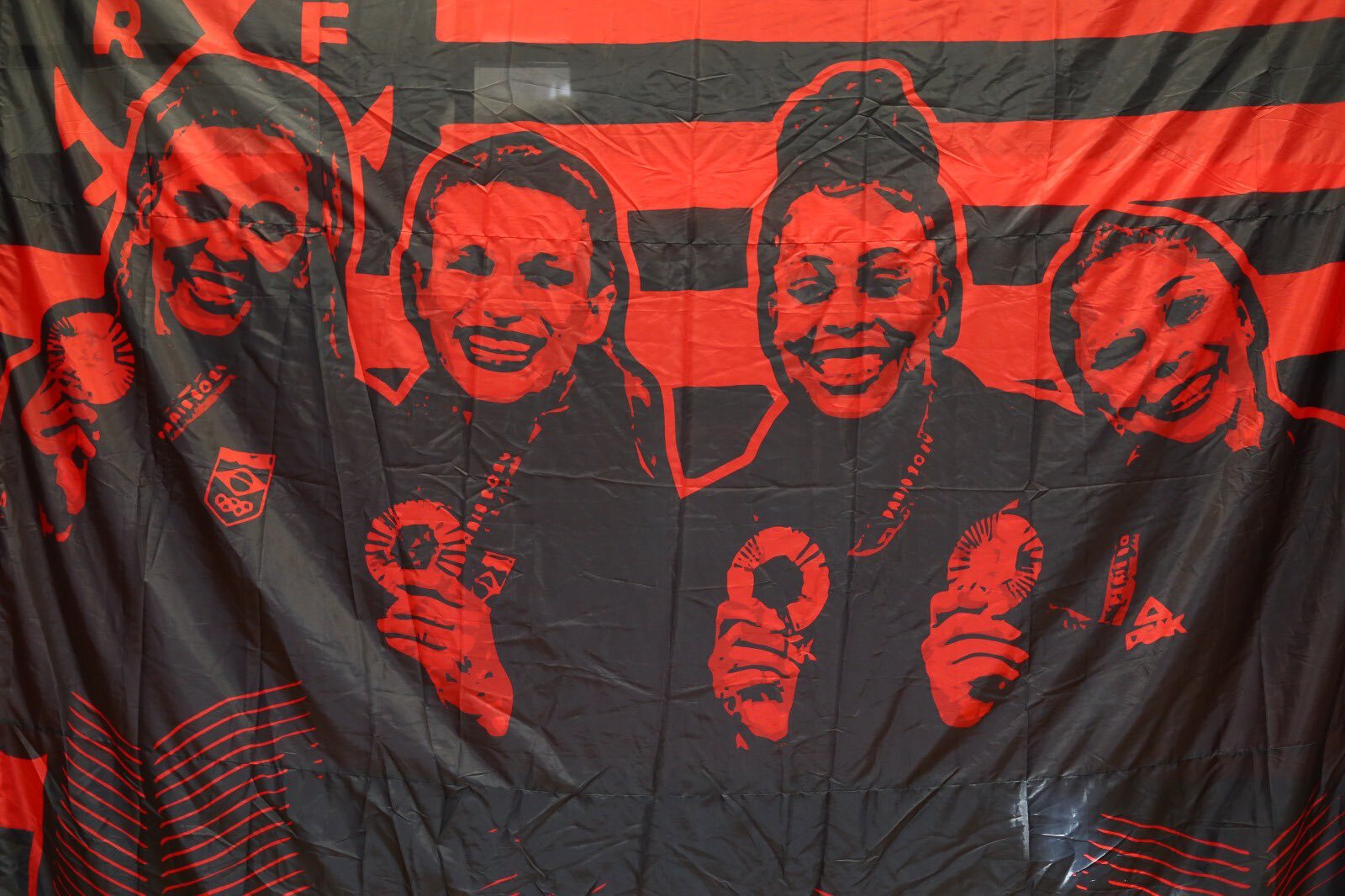 Landim discursa em homenagem feita para os atletas olímpicos do Flamengo: "Vibramos cada medalha de vocês"