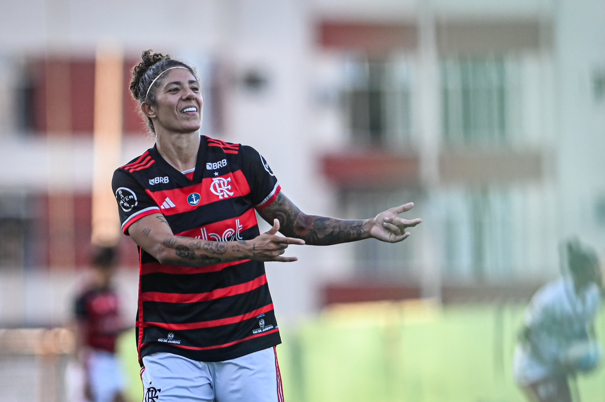 Cristiane revela felicidade em defender a Seleção: "Construção de tudo que faço no Flamengo"