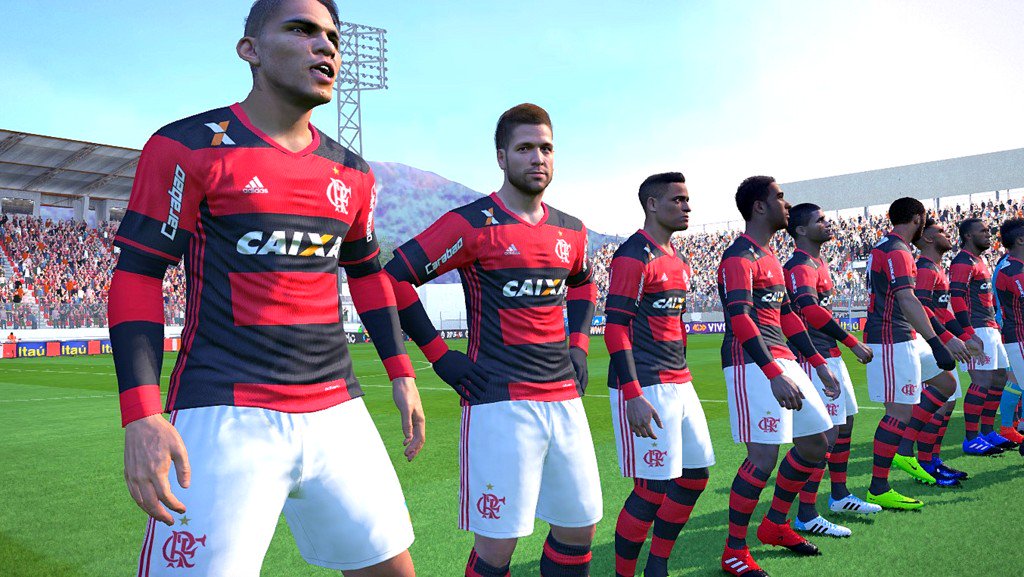 Flamengo continua como time exclusivo no PES 2017