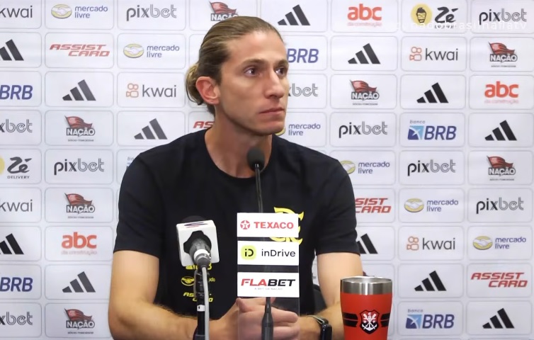 Filipe Luís é enfático sobre fase ruim de Gabigol mas afirma que saída foi questão estratégica