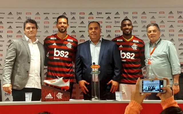 Novo reforços do Flamengo, Gerson e Pablo Marí fazem primeiro
