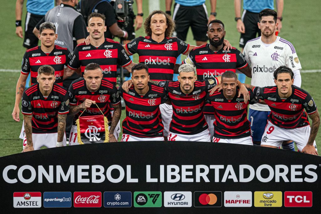 Veja os números do Flamengo na edição de 2024 da Libertadores