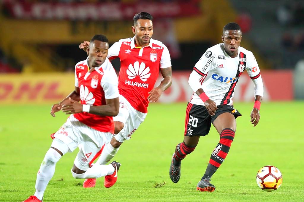 Flamengo perde chances contra Santa Fe e volta a empatar na Libertadores