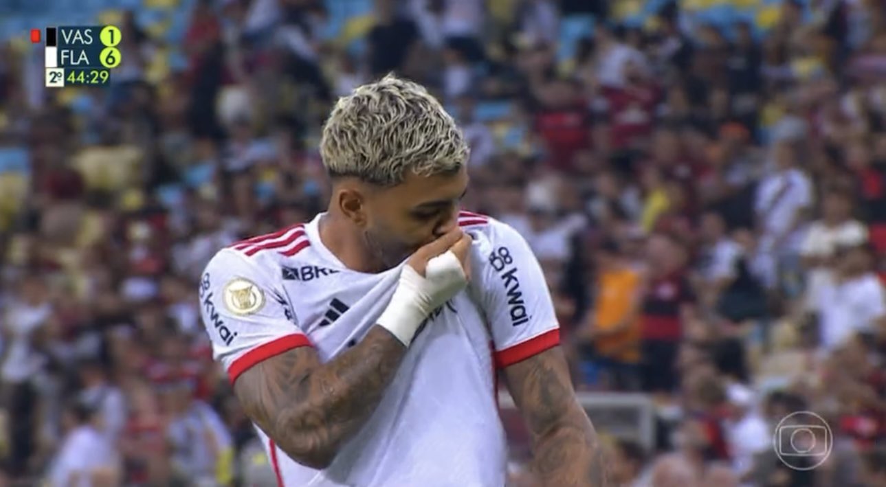 Flamengo afasta Gabigol do confronto contra o Cruzeiro, no próximo domingo