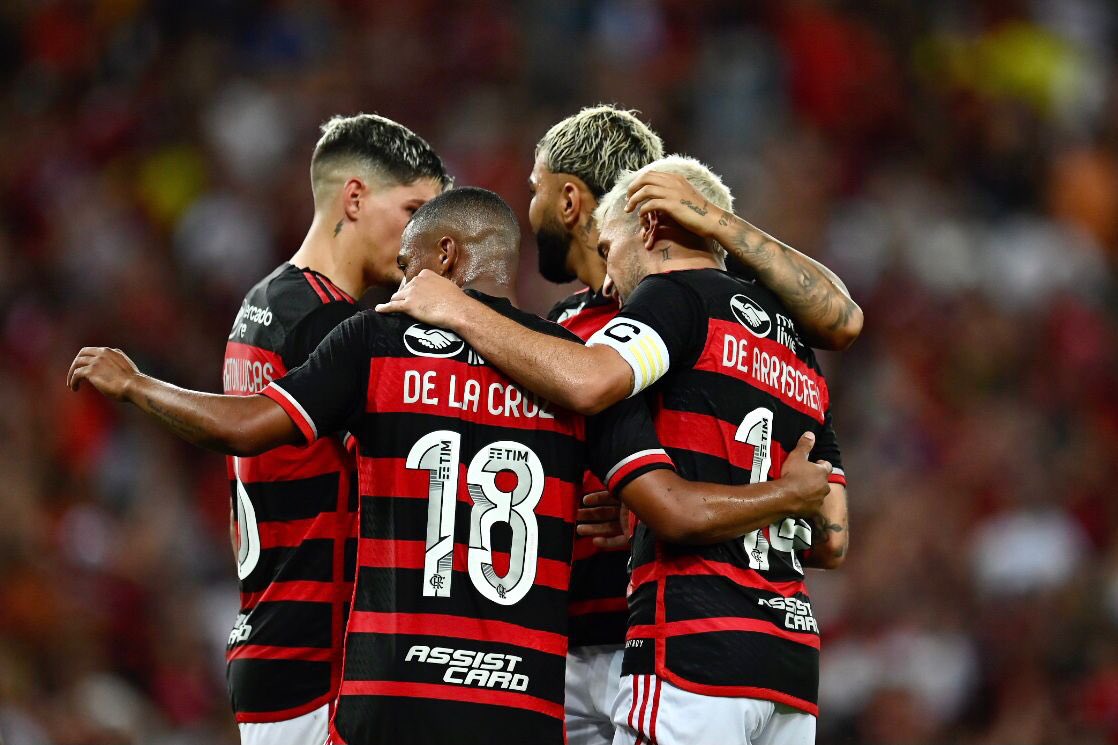 Flamengo tem cinco dos 10 maiores públicos do Brasil em 2024 - veja a lista