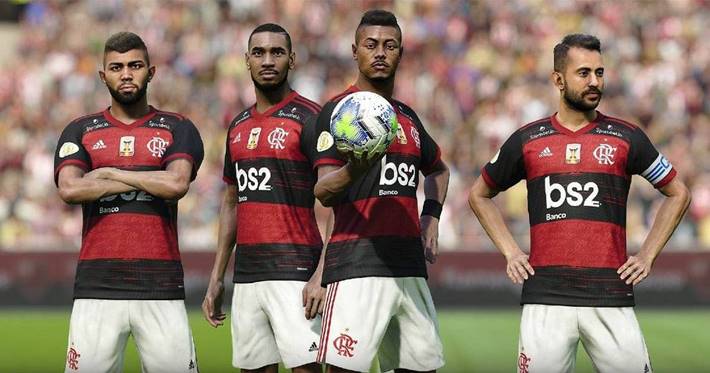 Flamengo continua como time exclusivo no PES 2017