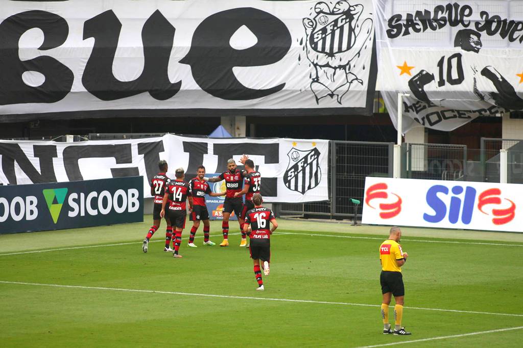 Os últimos 10 jogos entre Santos x Flamengo FlaResenha