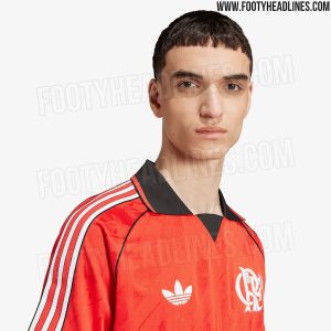 Vazou! Veja imagens da nova camisa retrô do Flamengo feita pela Adidas