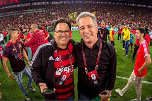 Landim escolhe "lado" e oficializa apoio a candidato a presidência do Flamengo