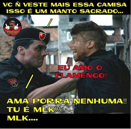 Torcedores do Flamengo se divertem com memes na internet. FlaResenha